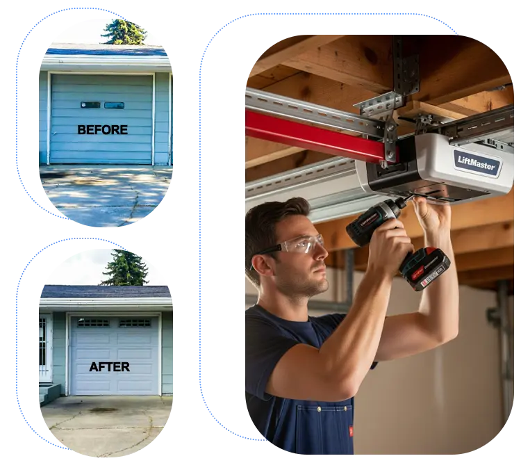 Emergency garage repair banner