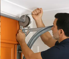 garage door track repair