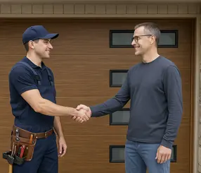 residential garage door repair near me